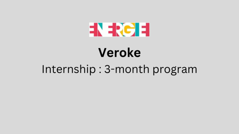 3-month internship program