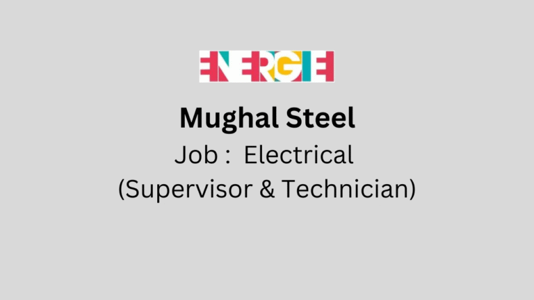 Electrical (Supervisor & Technician)