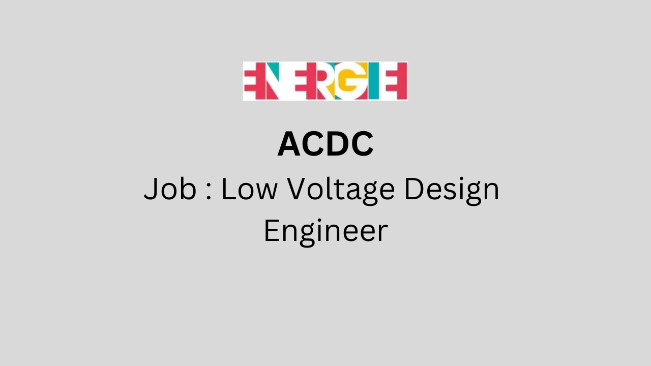 Low Voltage Design Engineer