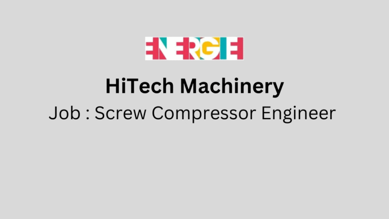 Screw Compressor Engineer