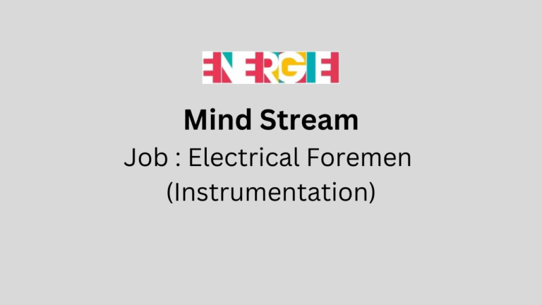 Electrical Foremen (Instrumentation)