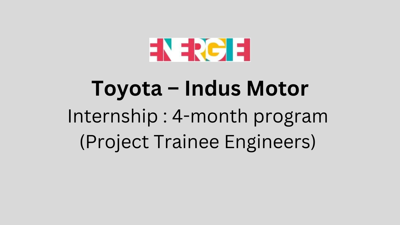 Project Trainee Engineers