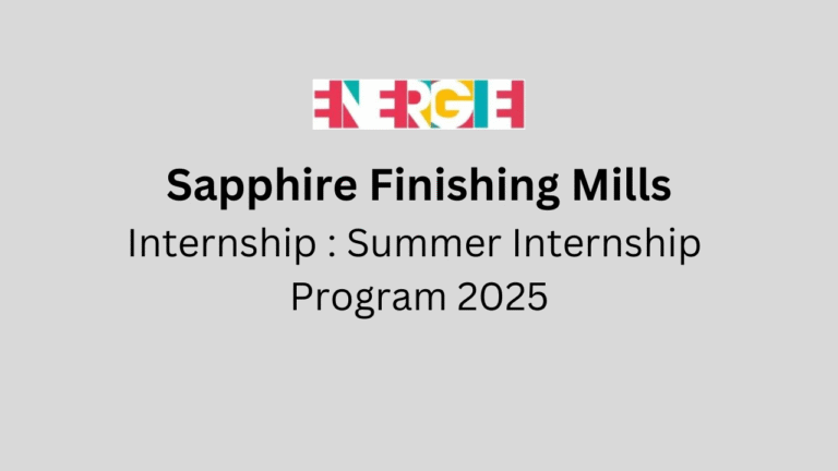 Summer Internship Program 2025