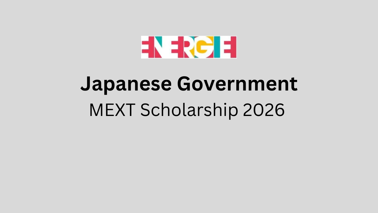 MEXT Scholarship 2026