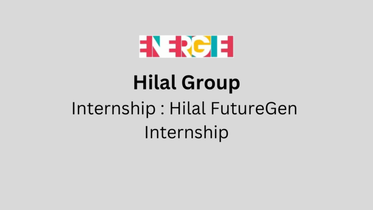 Hilal FutureGen Internship