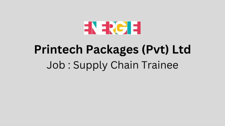 Supply Chain Trainee