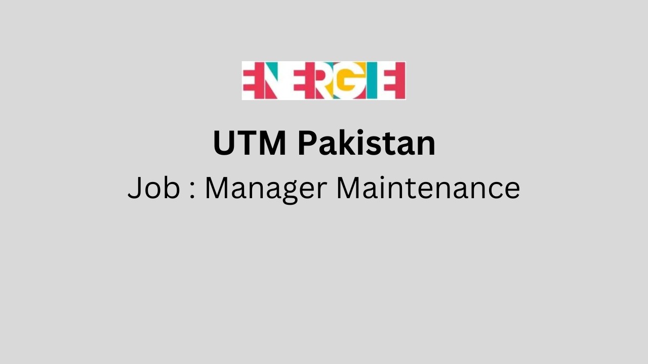 Manager Maintenance