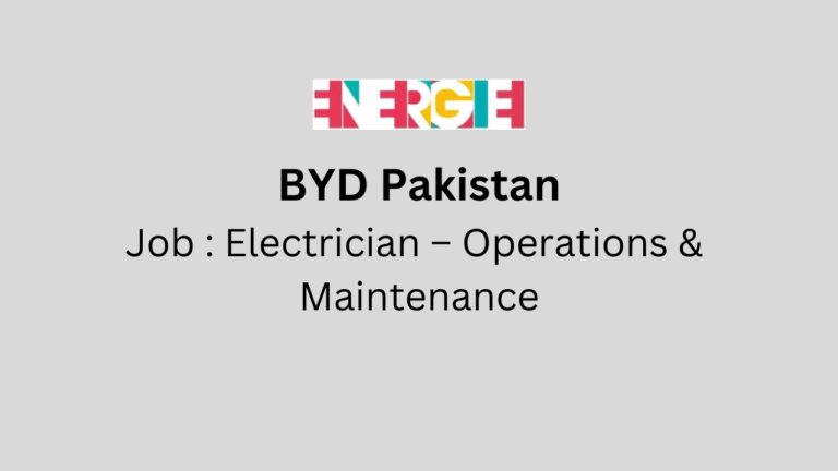 Operation & Maintenance Electrician
