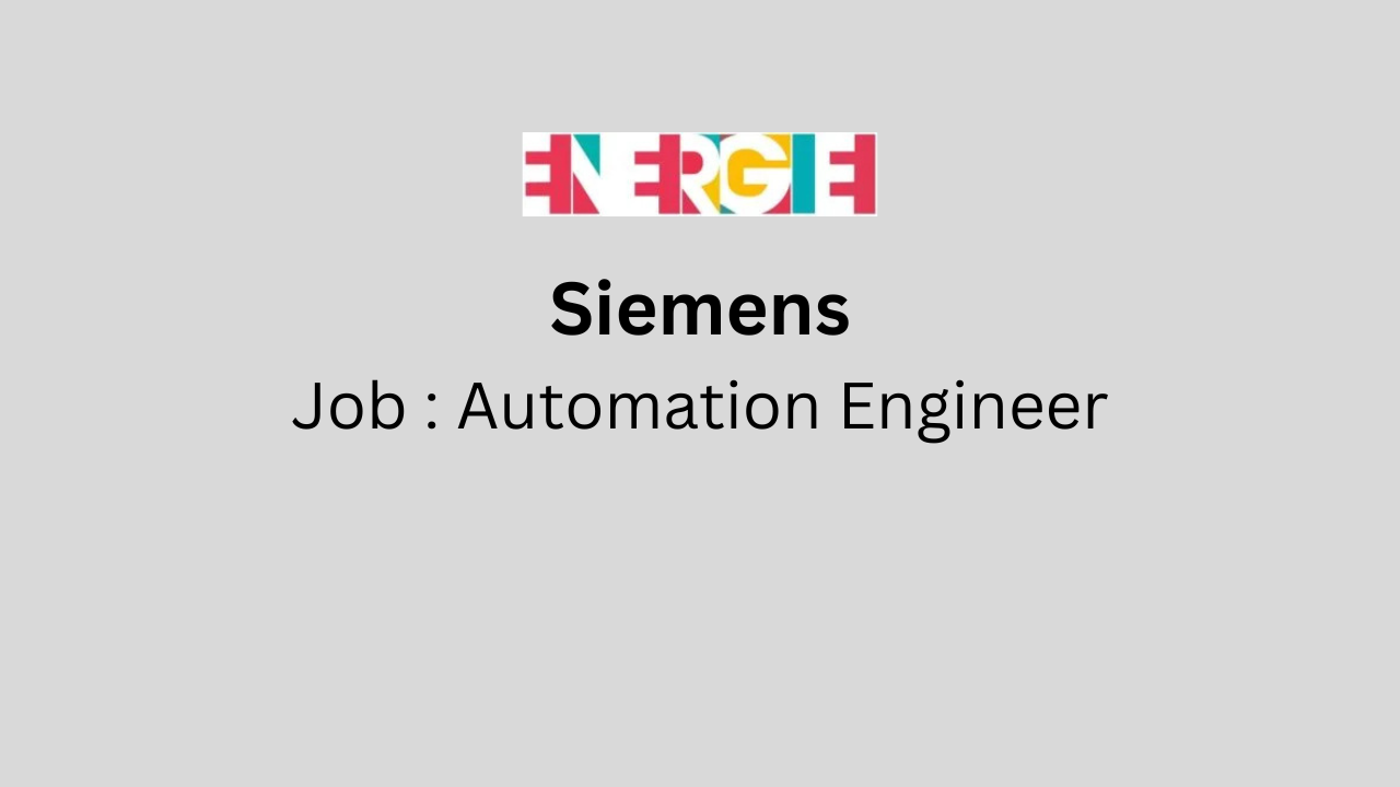 Automation Engineer