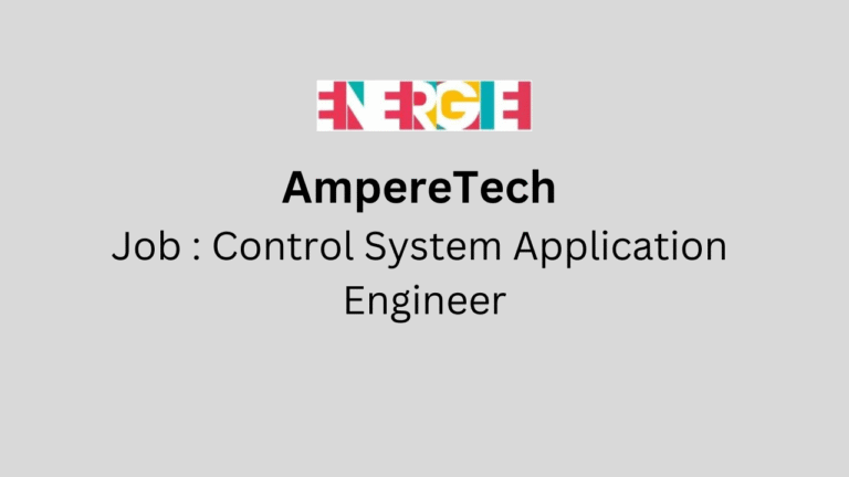 Control System Application Engineer