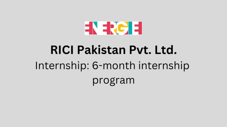 6-month internship program