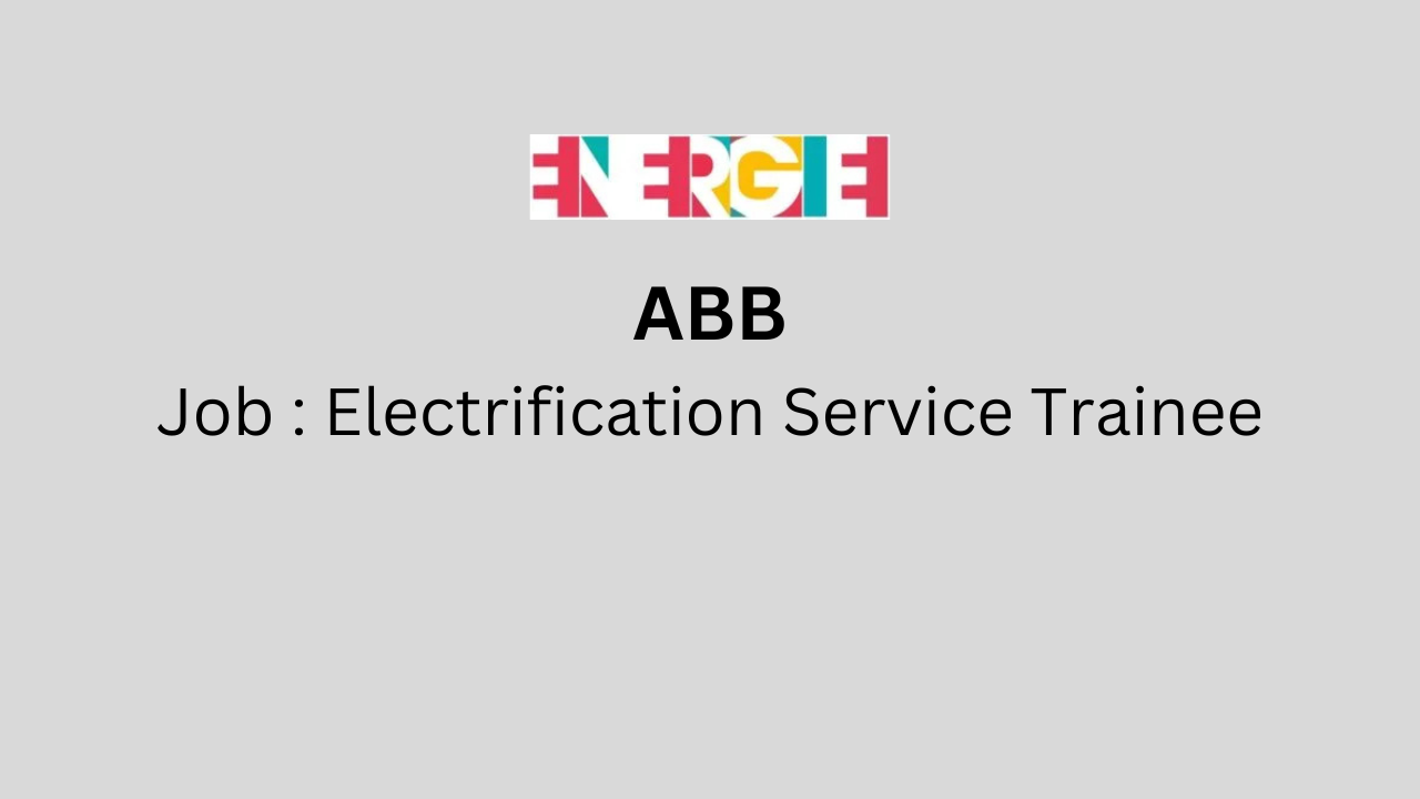 Electrification Service Trainee