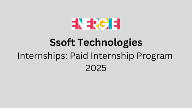 Paid Internship Program 2025