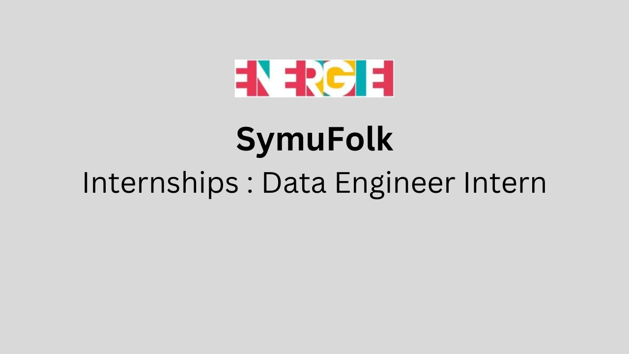 Data Engineer Intern