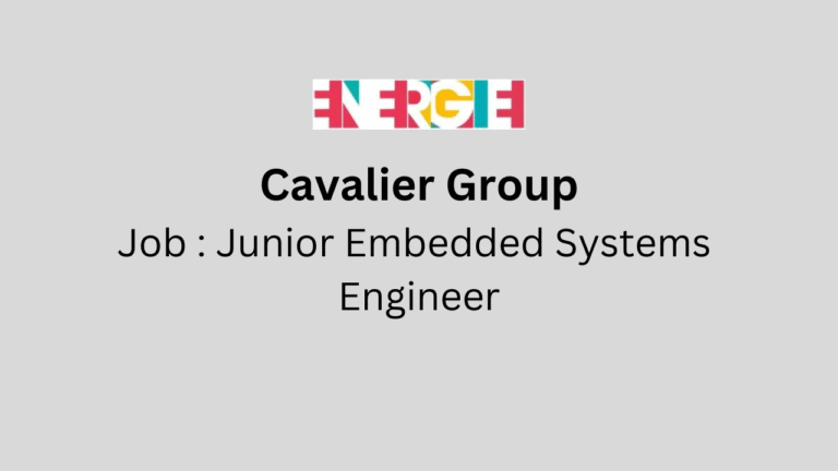 Junior Embedded Systems Engineer