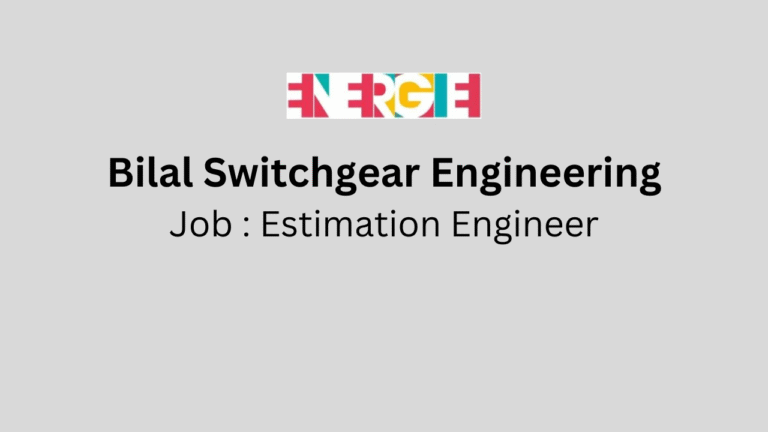 Estimation Engineer