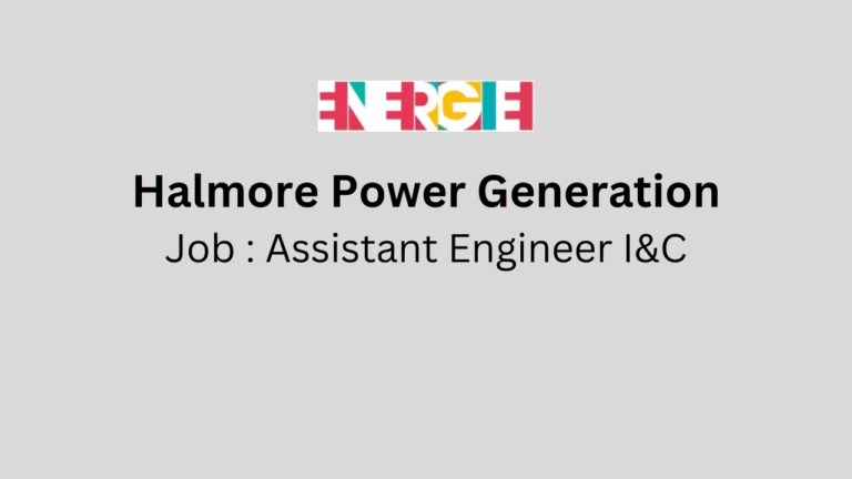 Assistant Engineer I&C