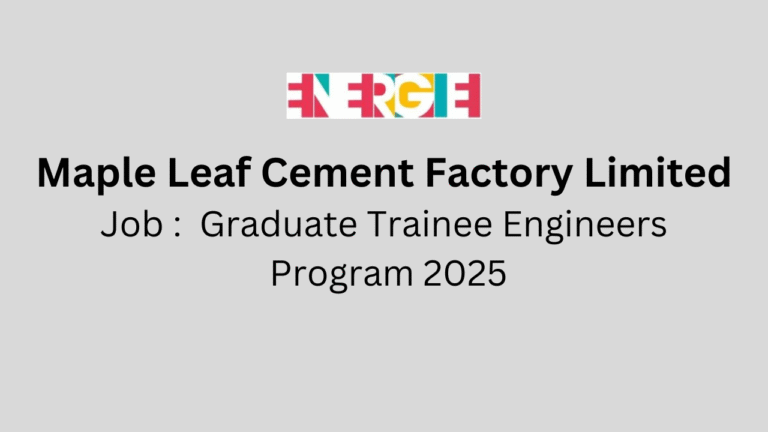 Graduate Trainee Engineers Program 2025
