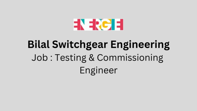 Testing & Commissioning Engineer