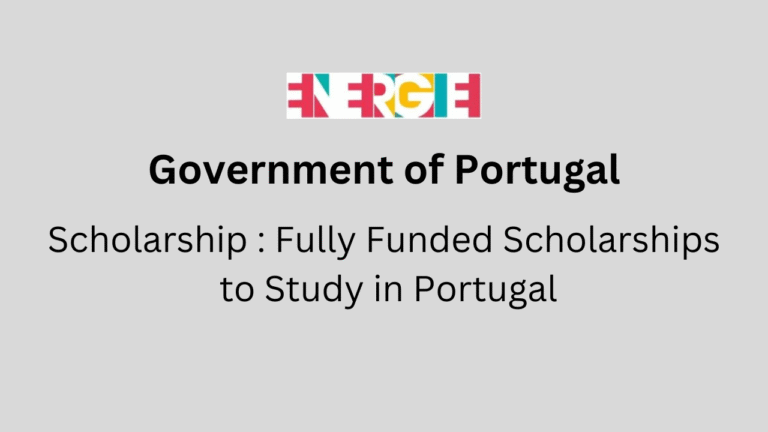 Fully Funded Scholarships to Study in Portugal