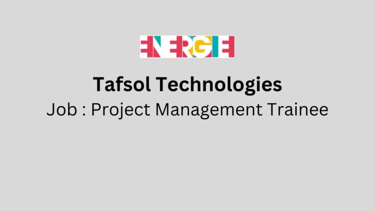 Project Management Trainee