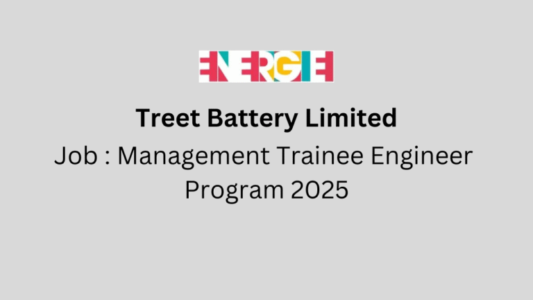 Management Trainee Engineer Program 2025