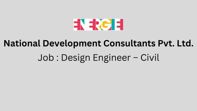 Design Engineer – Civil