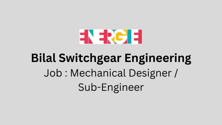 Mechanical Designer / Sub-Engineer