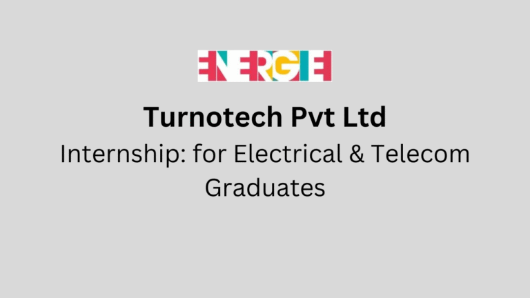 Internship for Electrical & Telecom Graduates