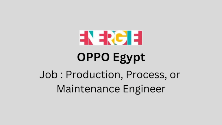 Production, Process, or Maintenance Engineer