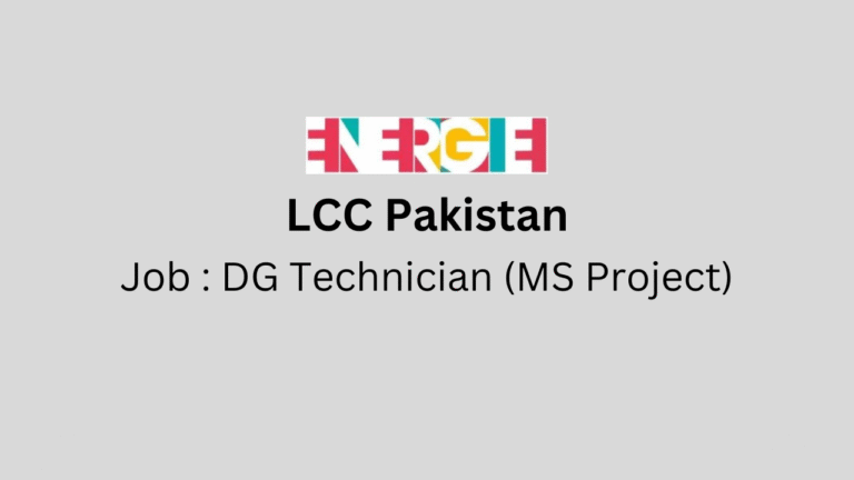 DG Technician (MS Project)
