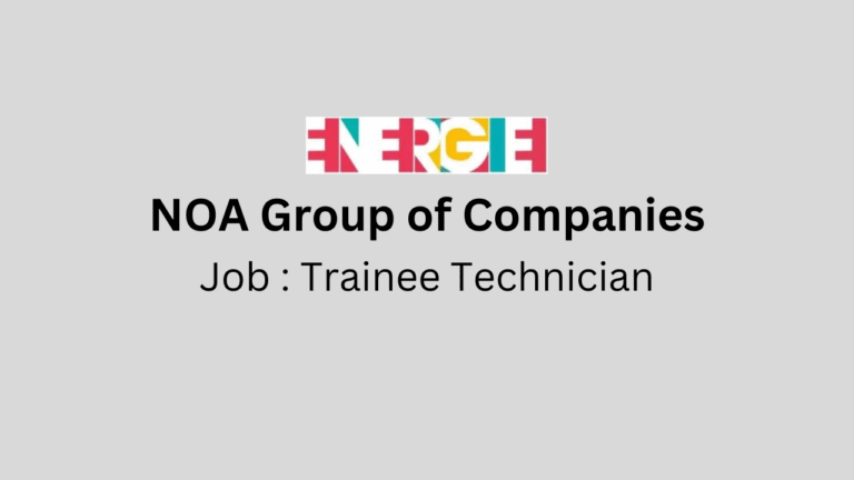 Trainee Technician