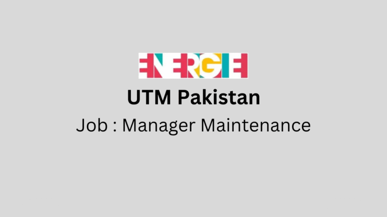 Manager Maintenance