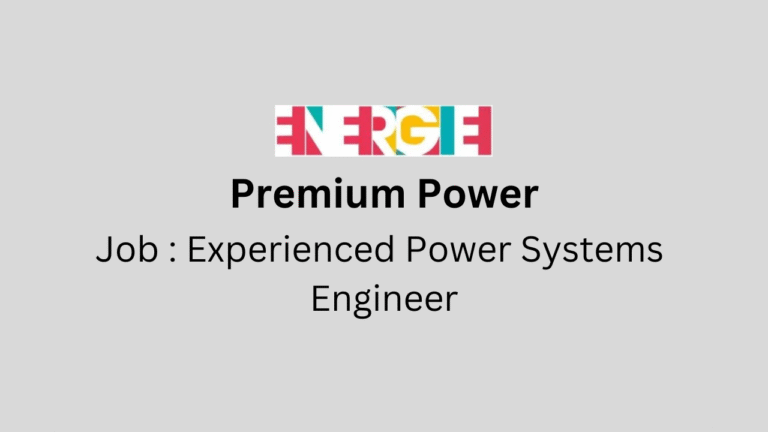 Experienced Power Systems Engineer
