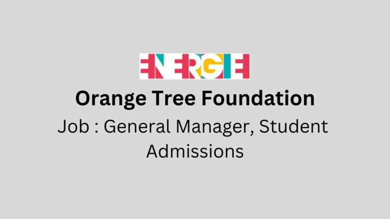 General Manager, Student Admissions
