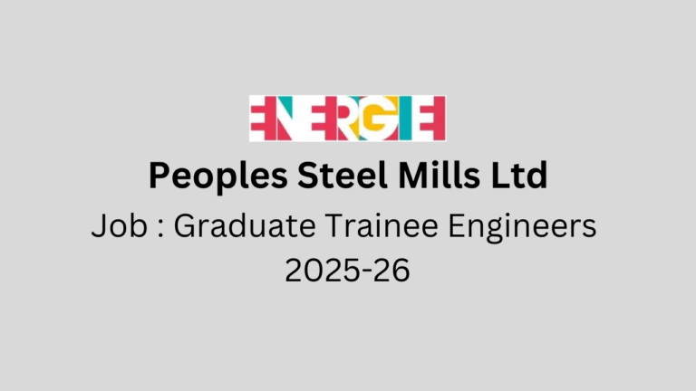 Graduate Trainee Engineers 2025-26