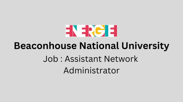 Assistant Network Administrator