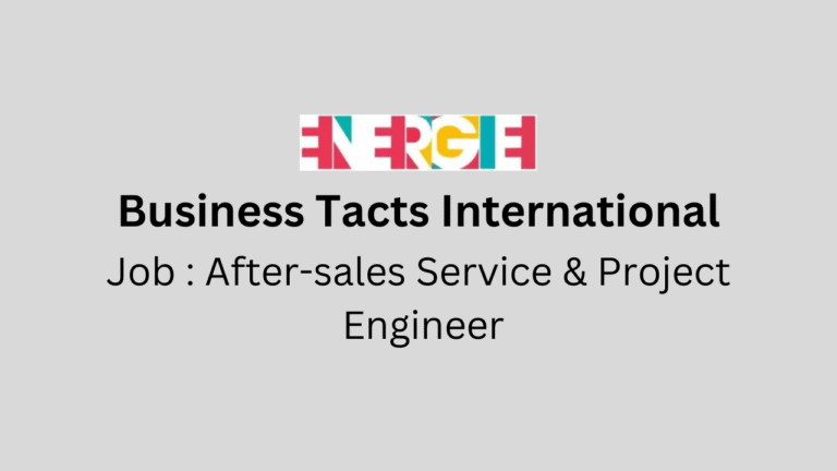 After-sales Service & Project Engineer