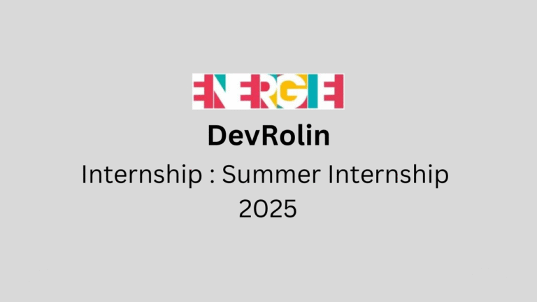 Summer Internship 2025