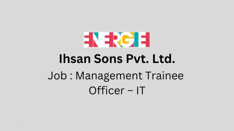 Management Trainee Officer – IT