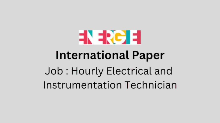 Hourly Electrical and Instrumentation Technician