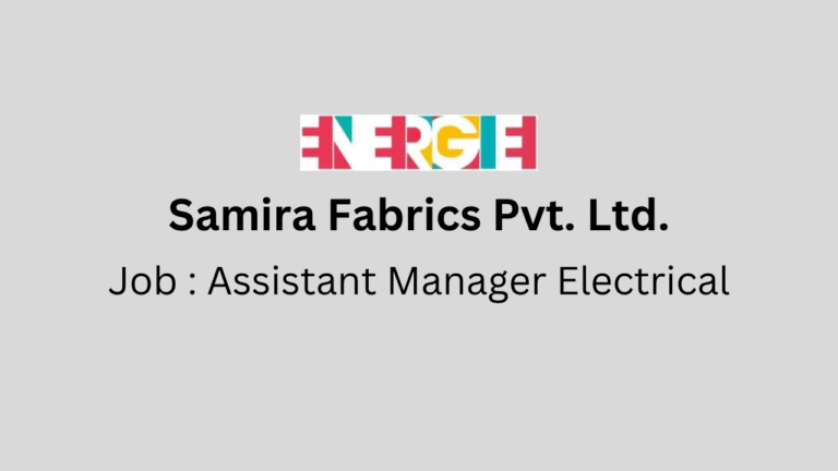 Assistant Manager Electrical