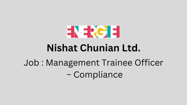 Management Trainee Officer – Compliance