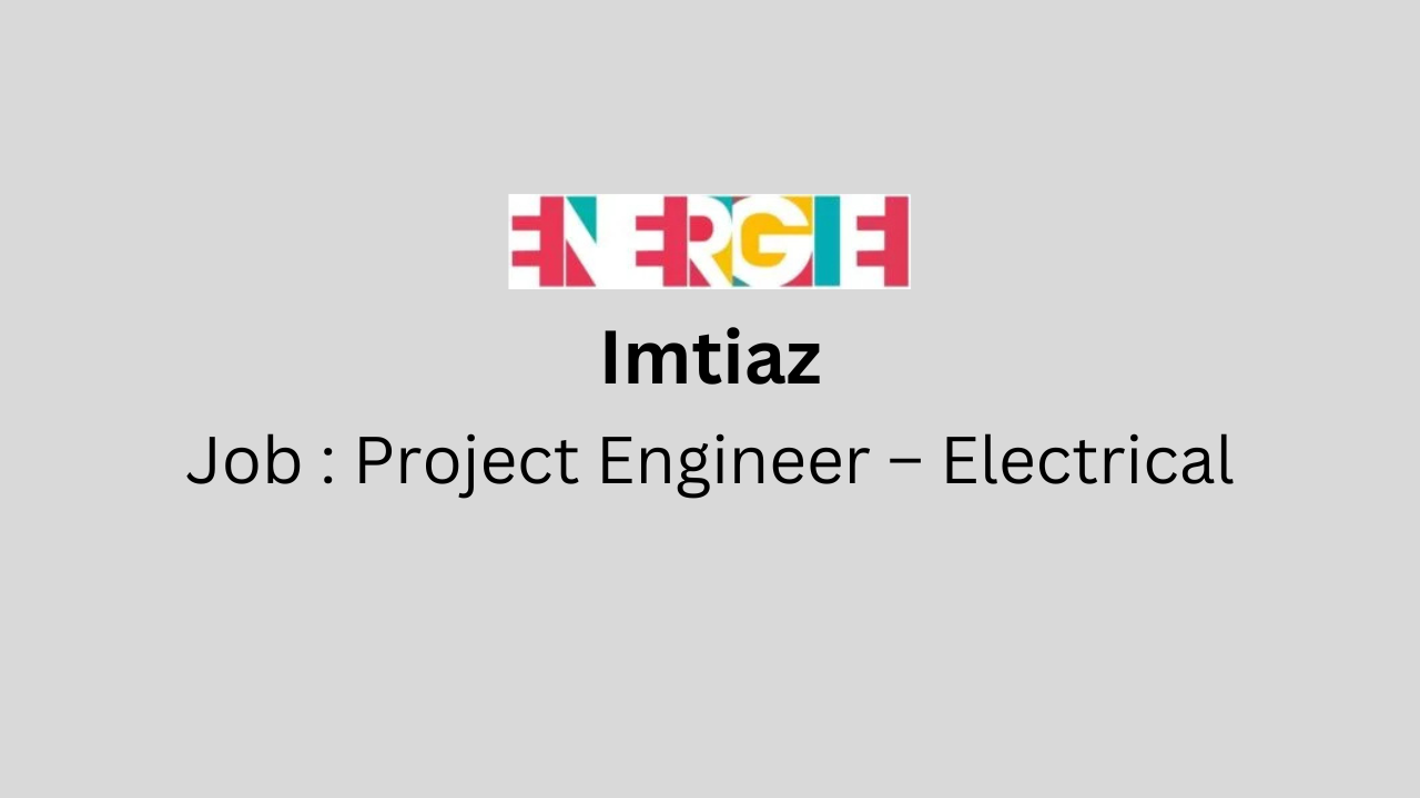 Project Engineer – Electrical