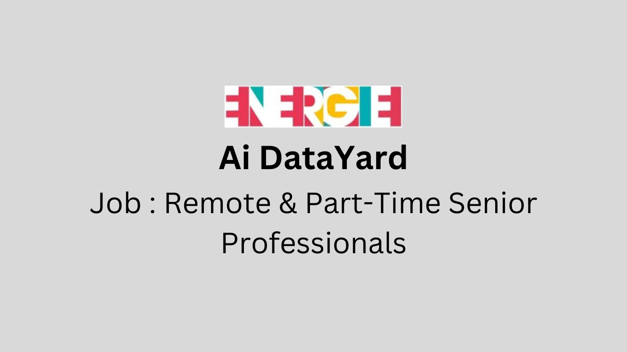 Remote & Part-Time Senior Professionals