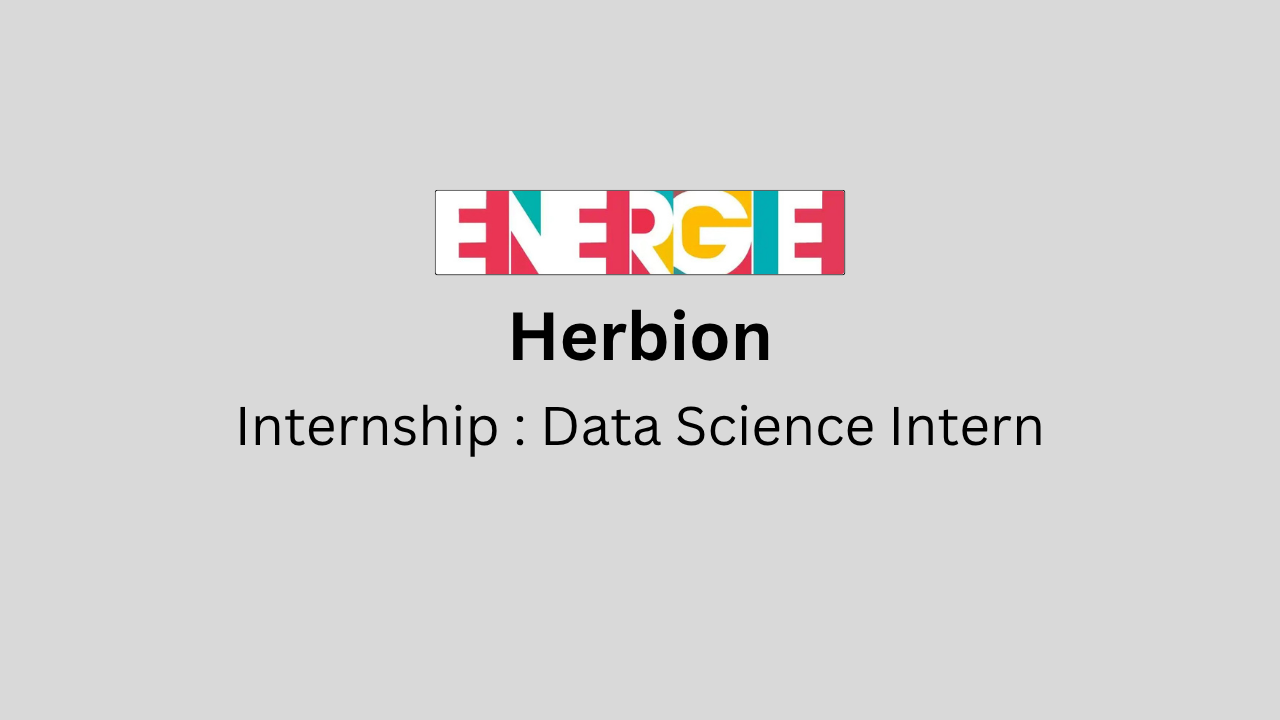 Data Science Intern