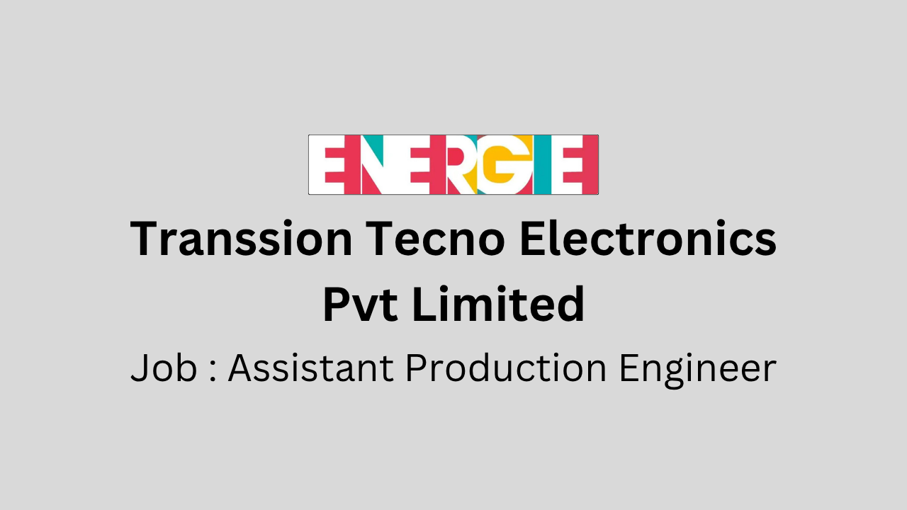 Assistant Production Engineer