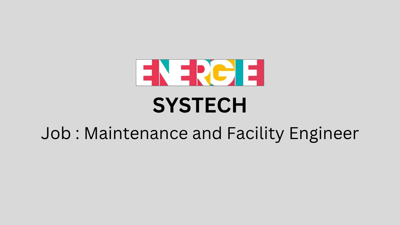 Maintenance and Facility Engineer