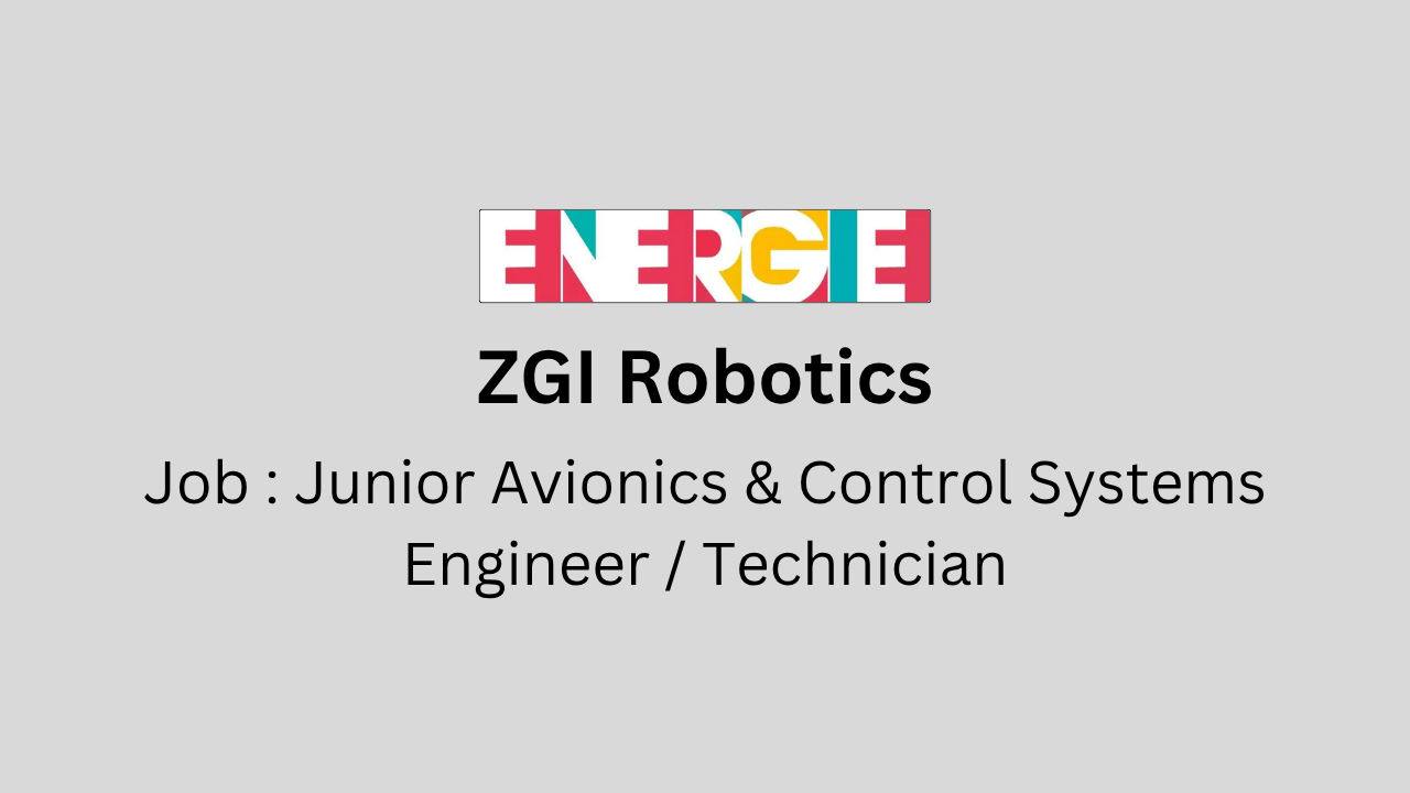 Junior Avionics & Control Systems Engineer / Technician