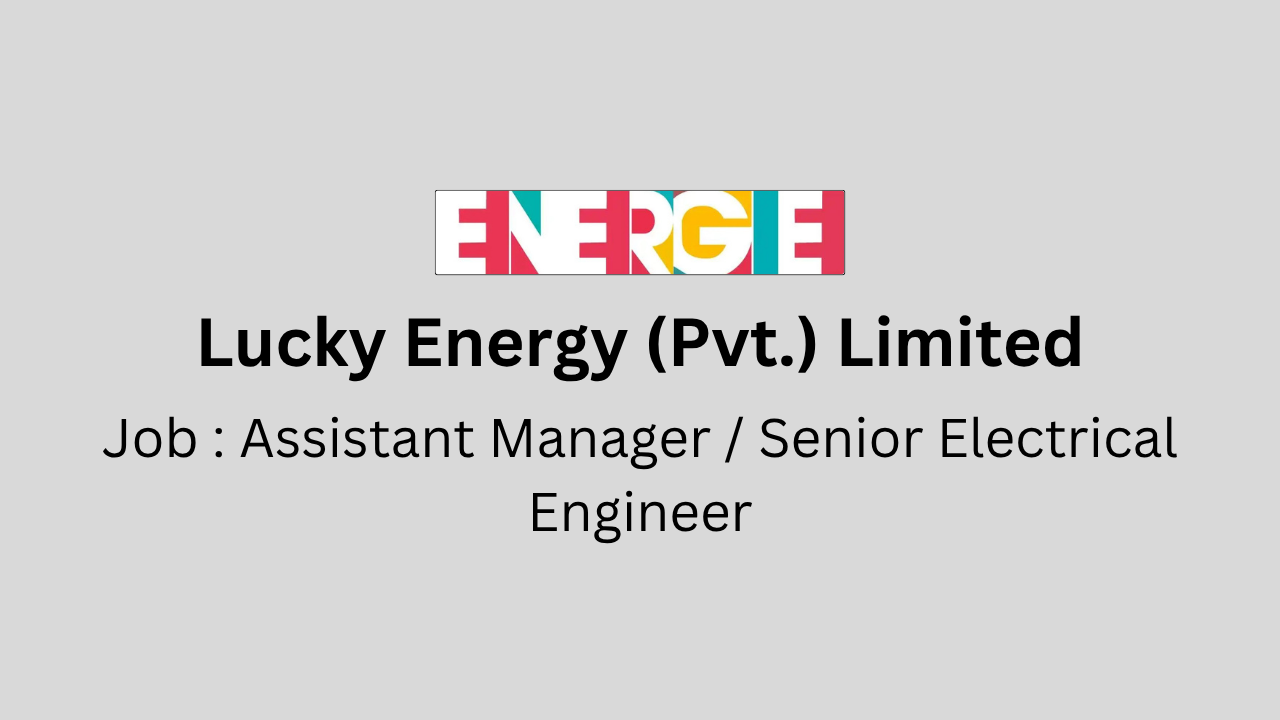 Assistant Manager / Senior Electrical Engineer